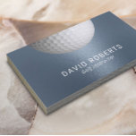 Golf Instructor Dusty Blue Beruflich Sport Visitenkarte<br><div class="desc">Golf Instructor Dusty Blue Beruflich Sport Business Cards.</div>