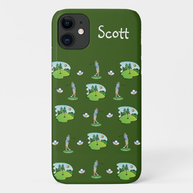 Golf Iphone Case (Rückseite)