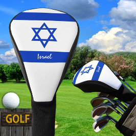 Golf Israel & Israel Flagge / Golf Clubs Abdeckung Headcover