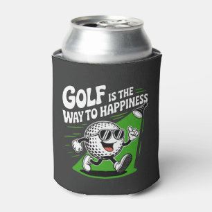 Golf ist der Weg zum Glück Dosenkühler