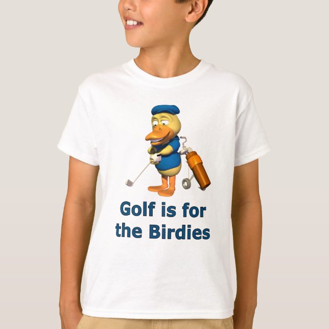 Golf ist für Vogelarten T-Shirt (Vorderseite)