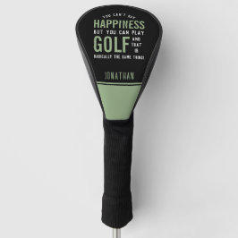 Golf ist Glück Funny Golf Lover Geschenke Golf Headcover