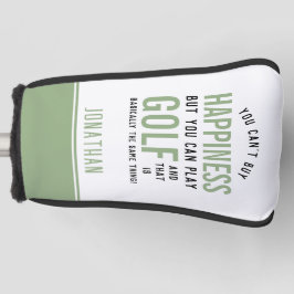 Golf ist Glück Funny Golf Lover Geschenke Golf Headcover