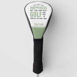 Golf ist Glück Funny Golf Lover Geschenke Headcover