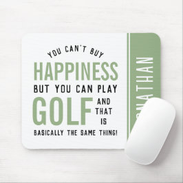 Golf ist Glück Funny Golf Lover Geschenke Mousepad