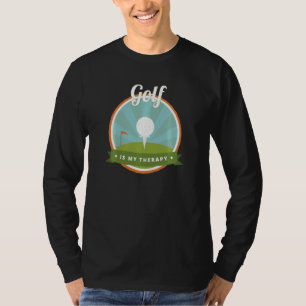Golf ist mein therapeutischer Golfsport Vater Vath T-Shirt