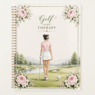 Golf ist meine Therapie für Golferin Planer