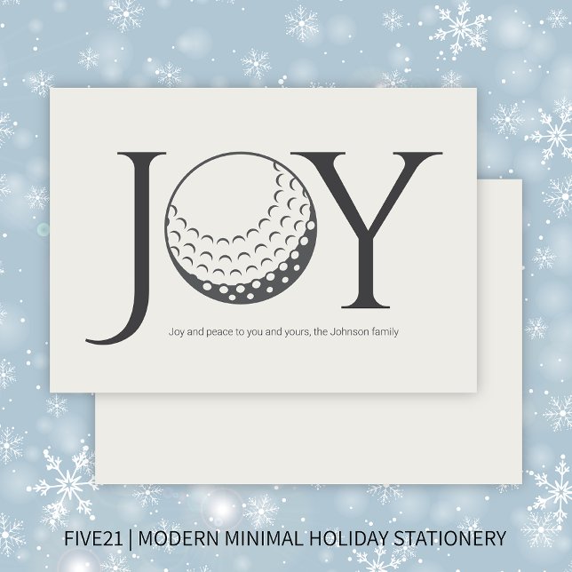 Golf Joy & Peace Flat Weihnachten (Von Creator hochgeladen)