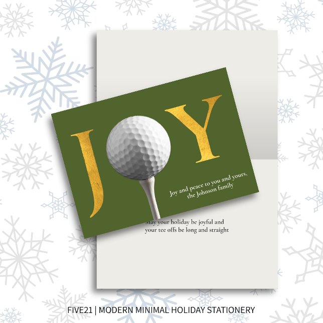Golf Joy & Peace Green geklaut Weihnachten (Von Creator hochgeladen)
