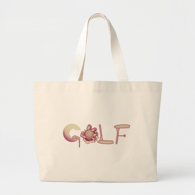 Golf Jumbo Stoffbeutel (Vorne)