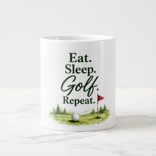 Golf Kaffeetasse Golfer Humor Geschenk Golf Sprüch Jumbo-Tasse