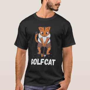 Golf Katze Golfer Golf Spieler Schwung Golfen Golf T-Shirt