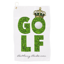 Golf King Crown Monogram