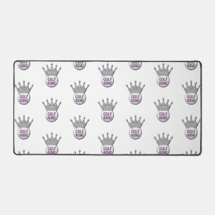 Golf King Father's Day Dadism Geschenk Schreibtischunterlage
