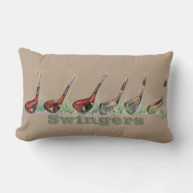 Golf-Kissen Lendenkissen (Vorderseite)