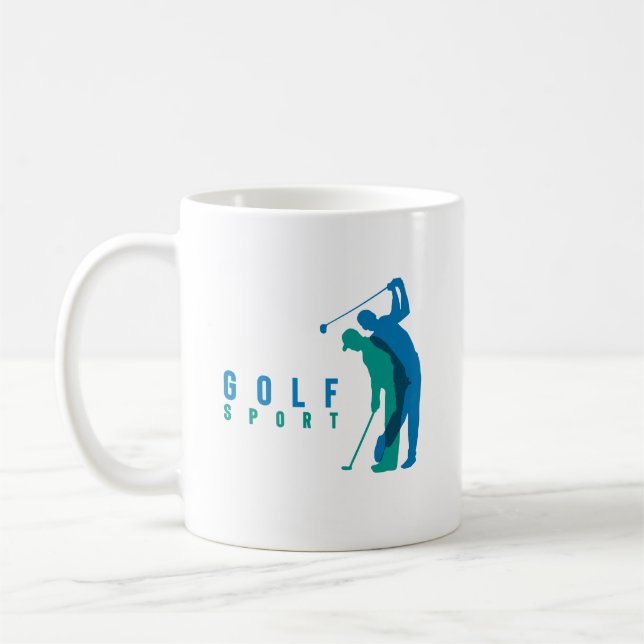 Golf | Klassische Tasse #11 (Links)