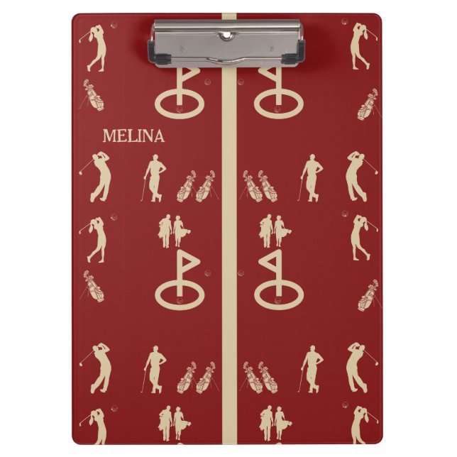 Golf Klemmbrett (Vorderseite)