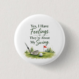 Golf Knopf Pin Sassy Golfer Humor Geschenk Button