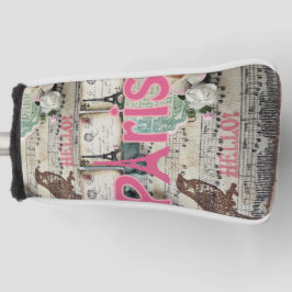 Golf Kopfbedeckung Paris Frankreich Oh la la Headcover