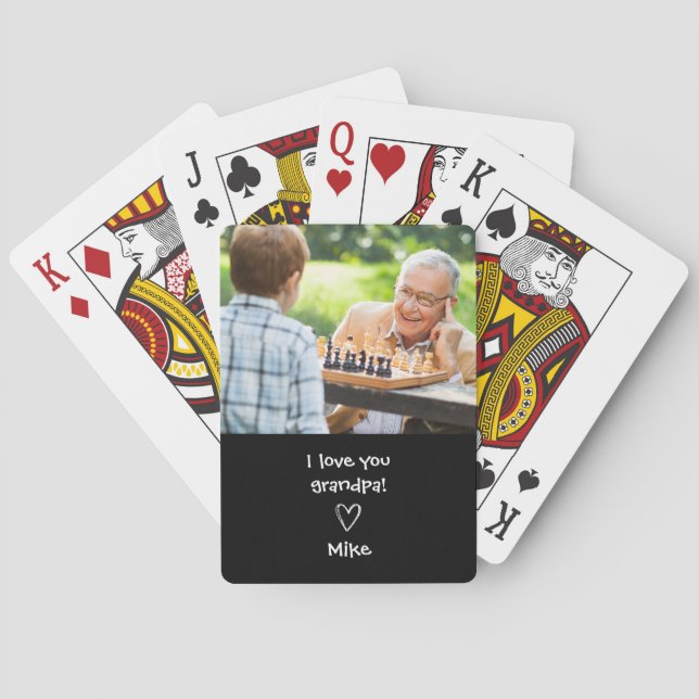 Golf Kopfschutz Spielkarten (Rückseite)