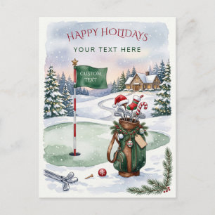 Golf Kranz Schleife Weihnachten