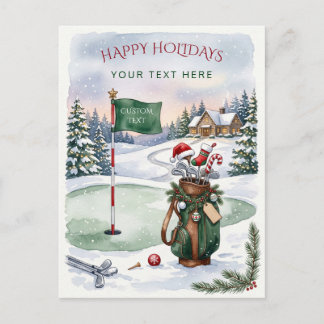 Golf Kranz Schleife Weihnachten