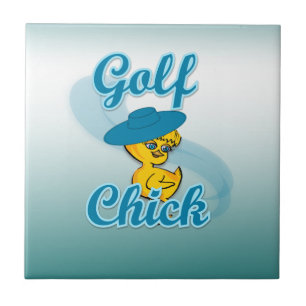 Golf-Küken #3 Fliese