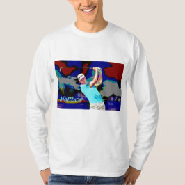 Golf-Langarm-Manschette mit Abbild von Matthew Wol T-Shirt