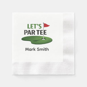 Golf Lass uns Abschlags-Toilettenpapier   Golf Jun Serviette