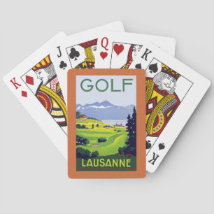 Golf ~ Lausanne Spielkarten