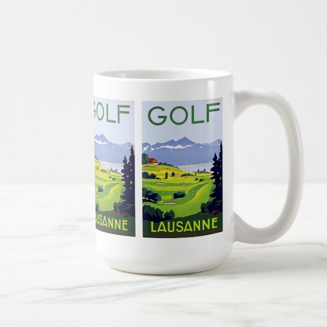Golf ~ Lausanne Tasse (Rechts)