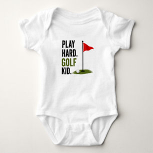 Golf Leben kann Wartezeit für Golfer-Baby Baby Strampler