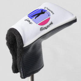 Golf leben, träumen, atmen headcover