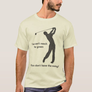 Golf-lebenslustiger Typ kundengerecht T-Shirt