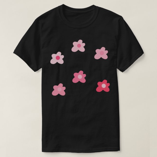 Golf-Lee-Blume T-Shirt (Design vorne)