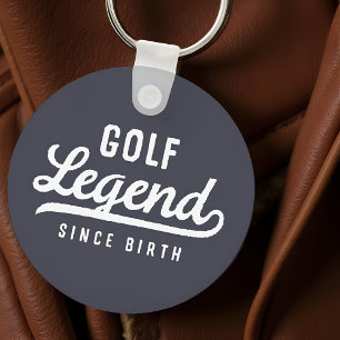 Golf Legende Seit der Geburt Funny Modern Vintag Schlüsselanhänger