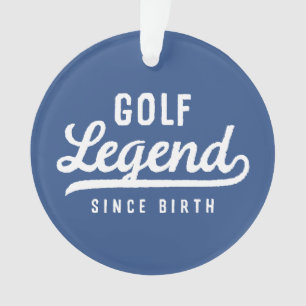 Golf-Legende seit der Geburt Lustig Modern Vintage Ornament
