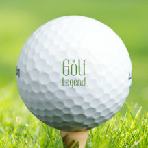 Golf-Legende Vintager Golfball