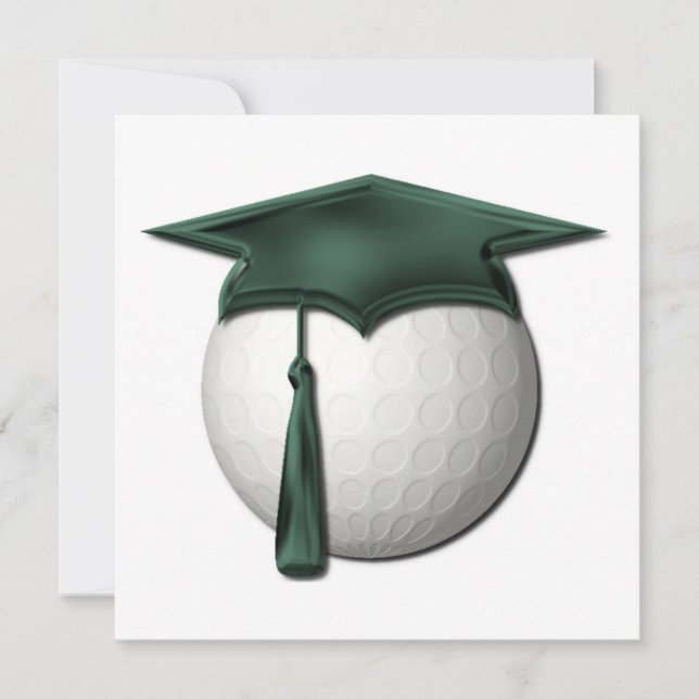 Golf-Lektions-Einladungen Einladung (Vorderseite)