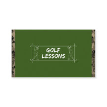 Golf Lessers Lehrer Lehrer Trainer Camouflage
