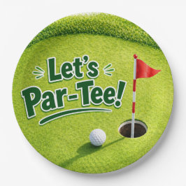 Golf Let’s Par-Tee Putting Green Party  Pappteller