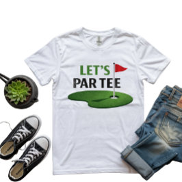 Golf Let's Par Tee für Golfer