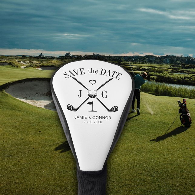 Golf Let's Par-Tee Hochzeit Termin speichern Golf Headcover (Von Creator hochgeladen)