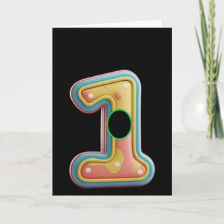 Golf. Loch in eins. Karte