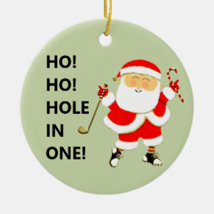 Golf-Loch-in-Eins-Sammelobjekt Keramik Ornament