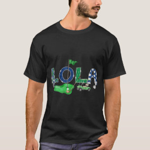 Golf lola Hole-in-One Golf 1. Geburtstag Jungenpar T-Shirt