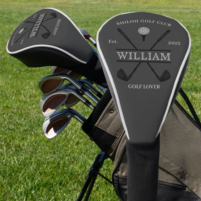Golf Lover Cross Club Headcover (Von Creator hochgeladen)