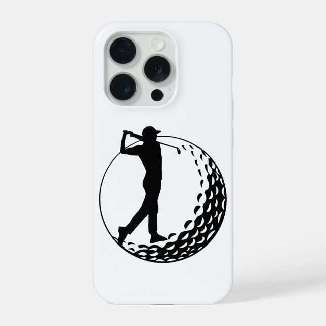 Golf Lover, Golfer  iPhone Hülle (Rückseite)