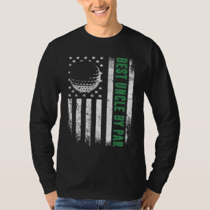 Golf Lover Retro USA Beste Flagge durch P T-Shirt