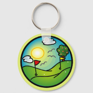Golf Lover Schlüsselanhänger